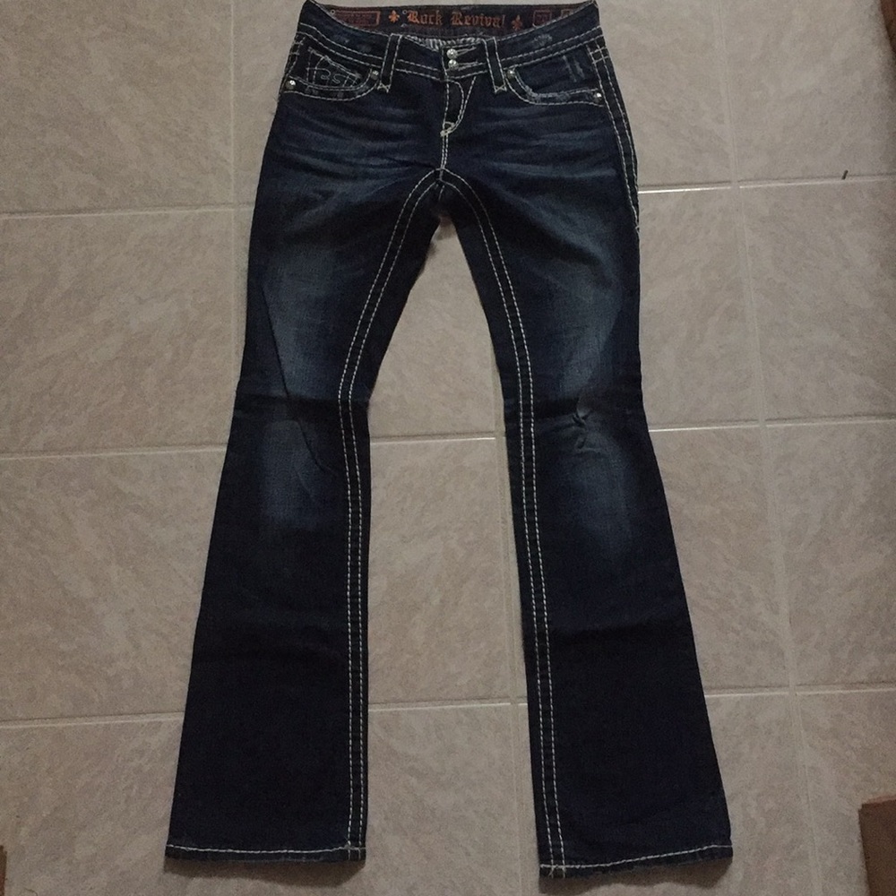 Rock Revival Eva Boot Jeans, Size 26